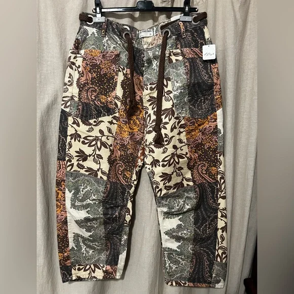 We The Free Patchwork Moxie Barrel Jeans - Picture 7 of 7